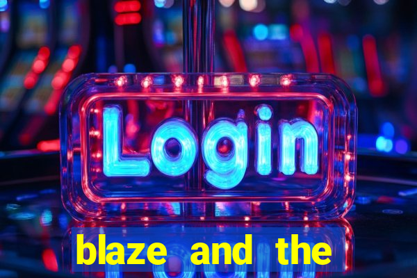 blaze and the monster machines logo font